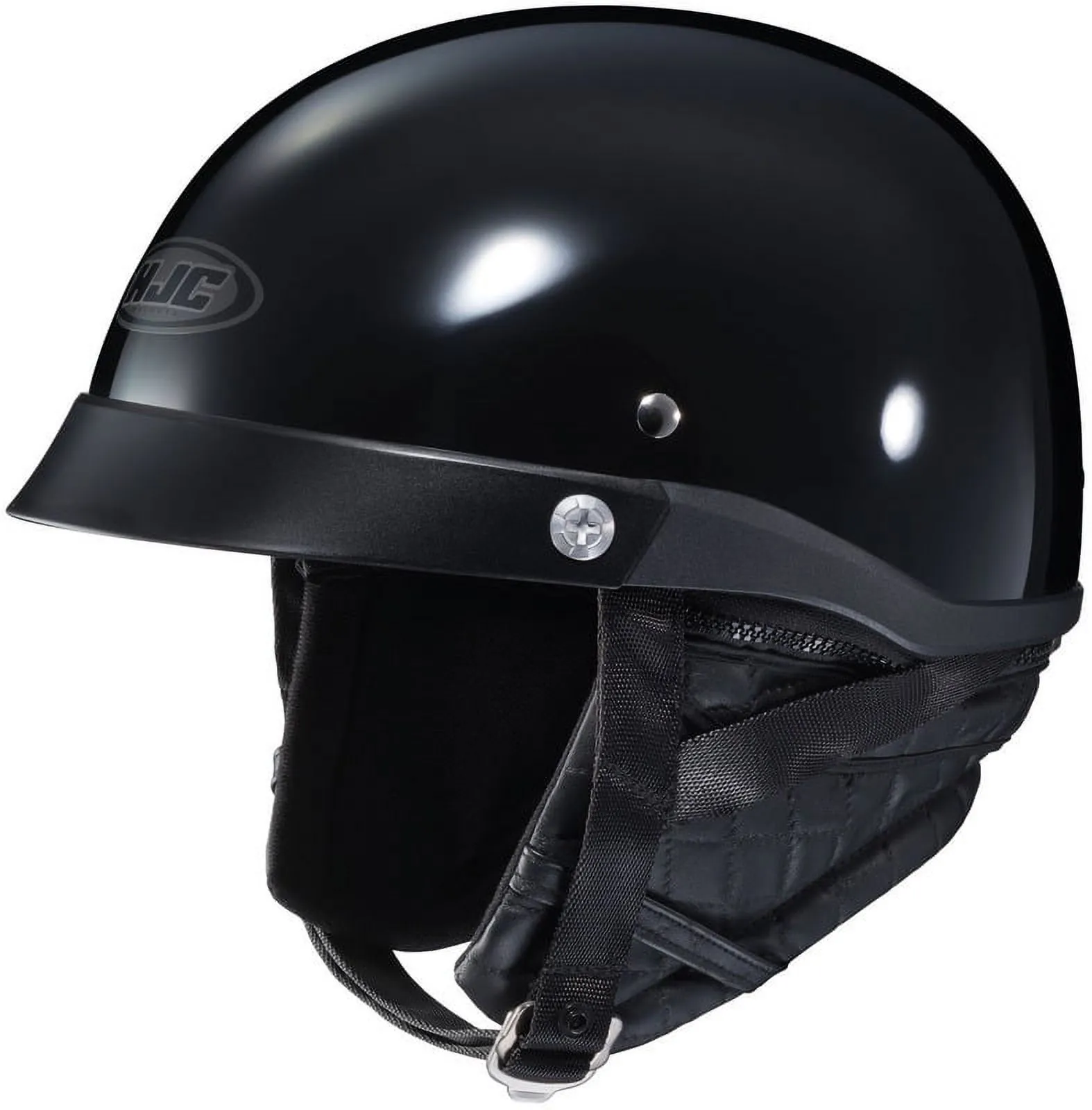 HJC CL-Ironroad Solid Helmet (X-Small. Black) - MGW-26442 Xs HJC Helmets