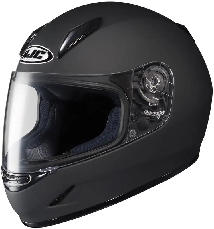 HJC Cl-Y Matte Black Street Motorcycle Helmet - MGW-32002 S HJC Helmets