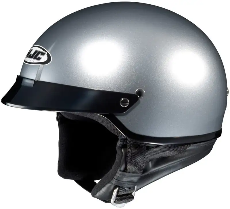 HJC CS-2N Solid Gloss Silver Helmet size Small - MGW-24803 S HJC Helmets