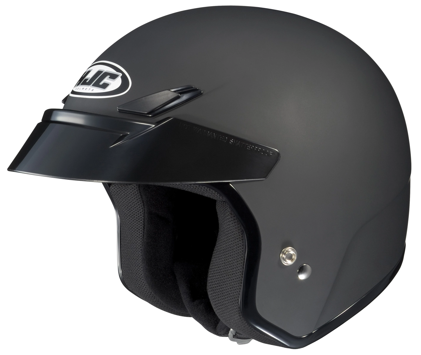 HJC CS-5N Solid Helmet (Small. Flat Black) - MGW-30776 S HJC Helmets