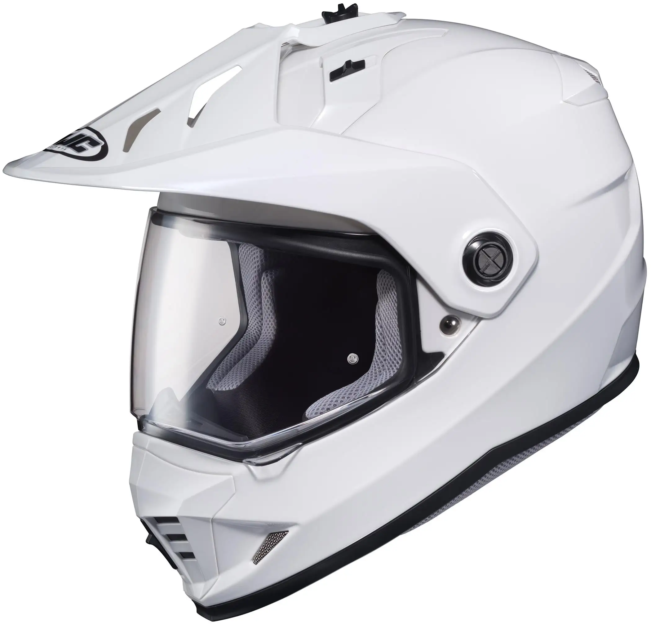 HJC DS-X1 Solid Helmet (X-Small. White) - MGW-19812 Xs HJC Helmets
