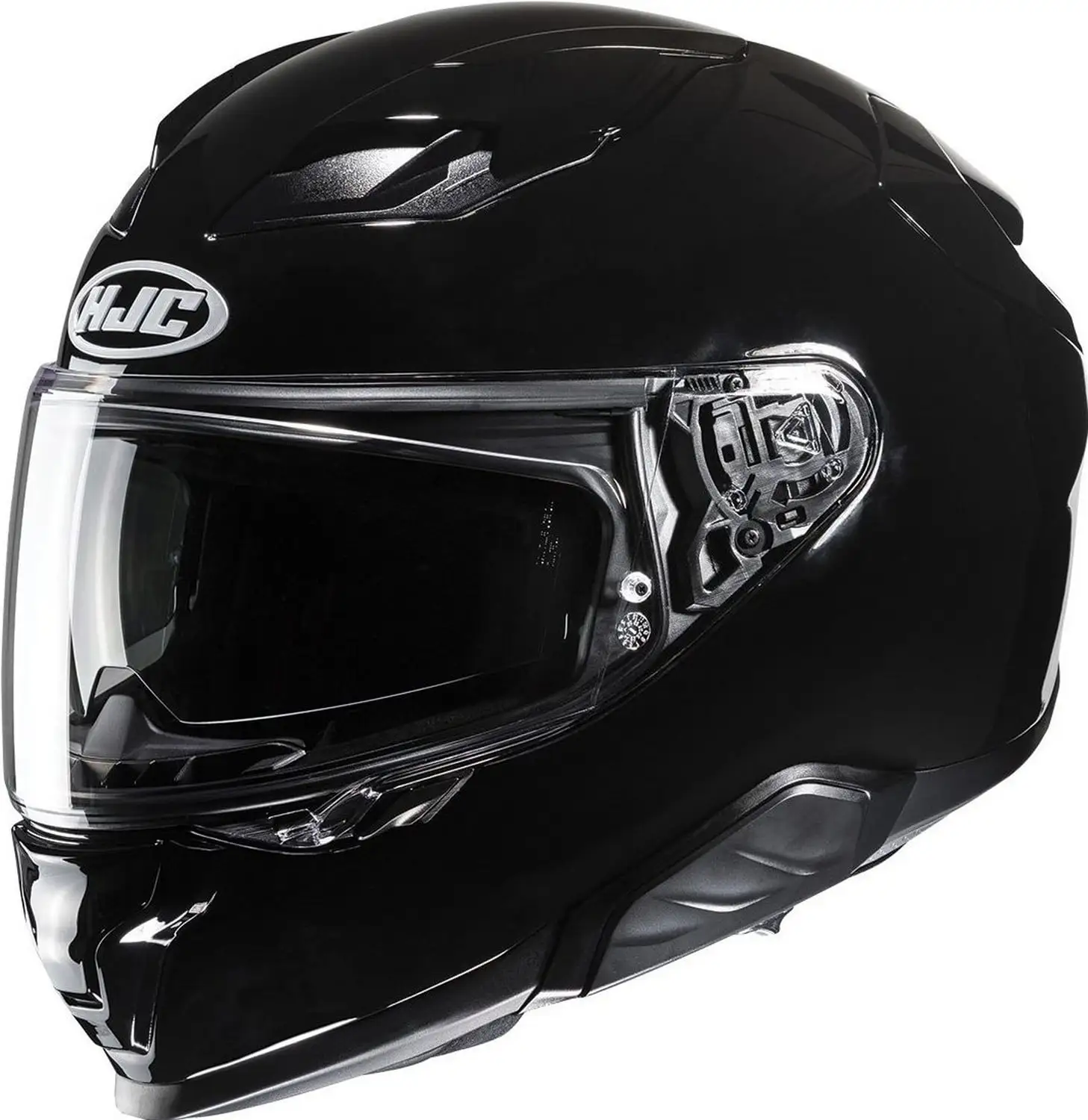 HJC F71 Black Street Motorcycle Helmet - MGW-15960 L HJC Helmets