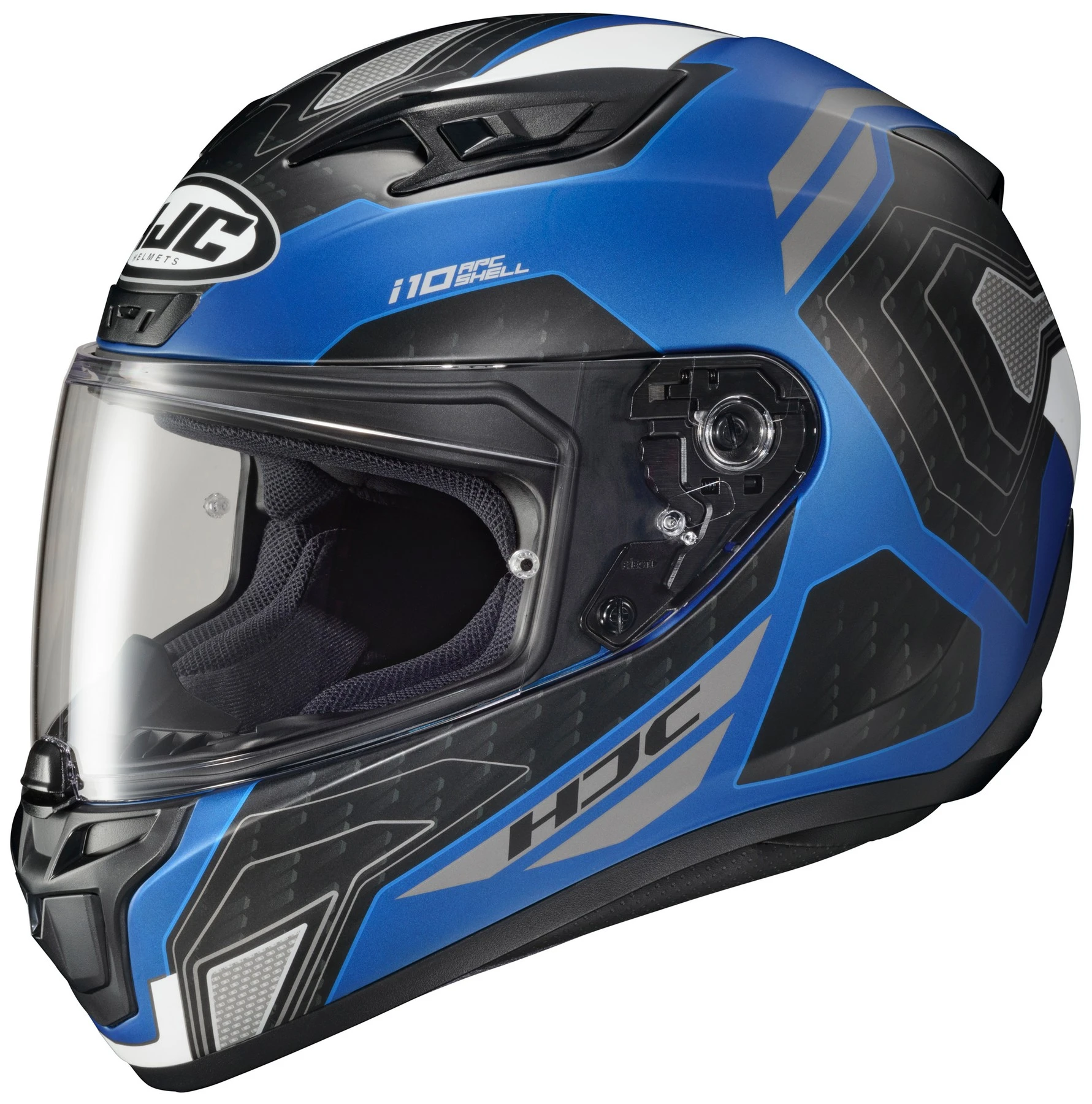 HJC i10 Sonar Helmet (XX-Large. Semi-Flat Blue (MC-2SF)) - MGW-31129 3xl HJC Helmets