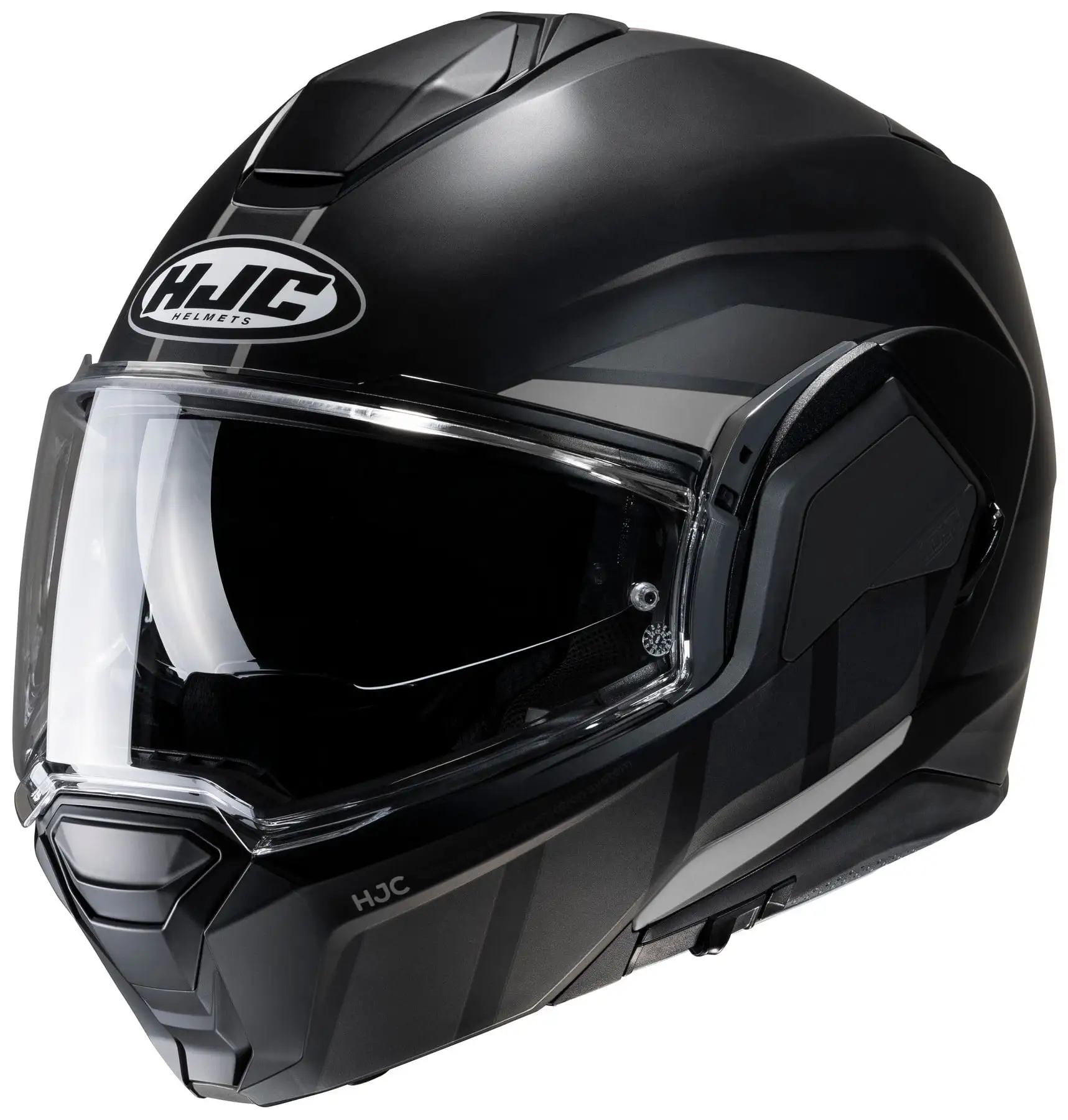 HJC i100 Helmet (Large. Semi-Flat Black (MC-5SF)) - MGW-15748 L HJC Helmets
