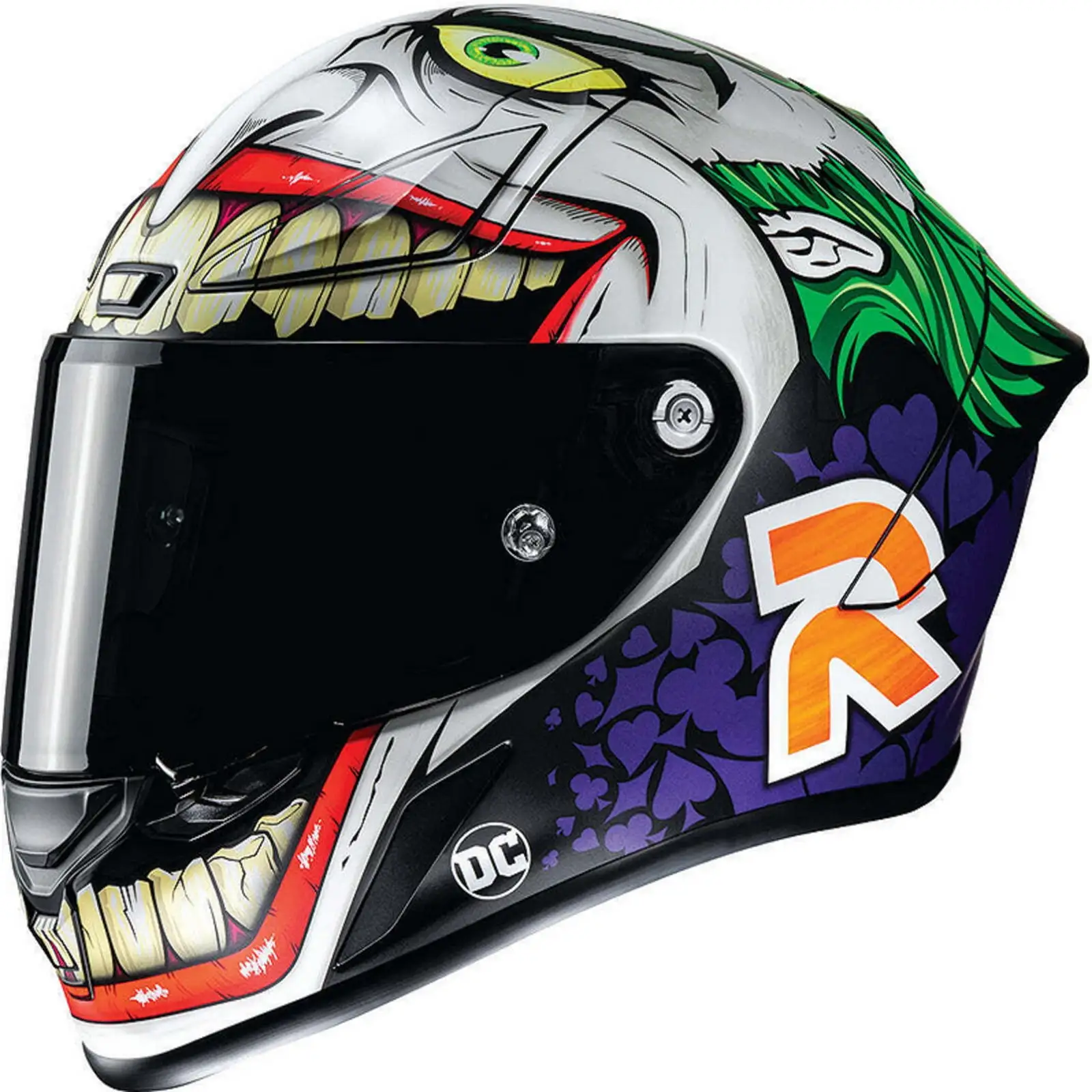 HJC RPHA 1N Joker Motorcycle Helmet Gray/Green XL - MGW-21267 HJC Helmets