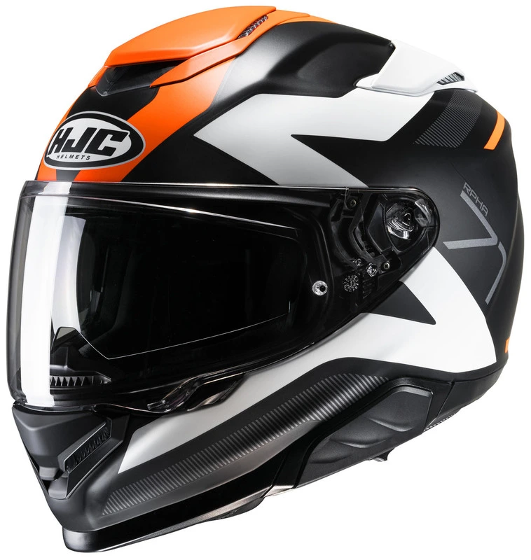 HJC RPHA 71 Pinna Helmet Semi-Flat Dull Orange (MC-7SF) (Small. Black Semi-Flat Dull Orange (MC-7SF)) Xs HJC Helmets