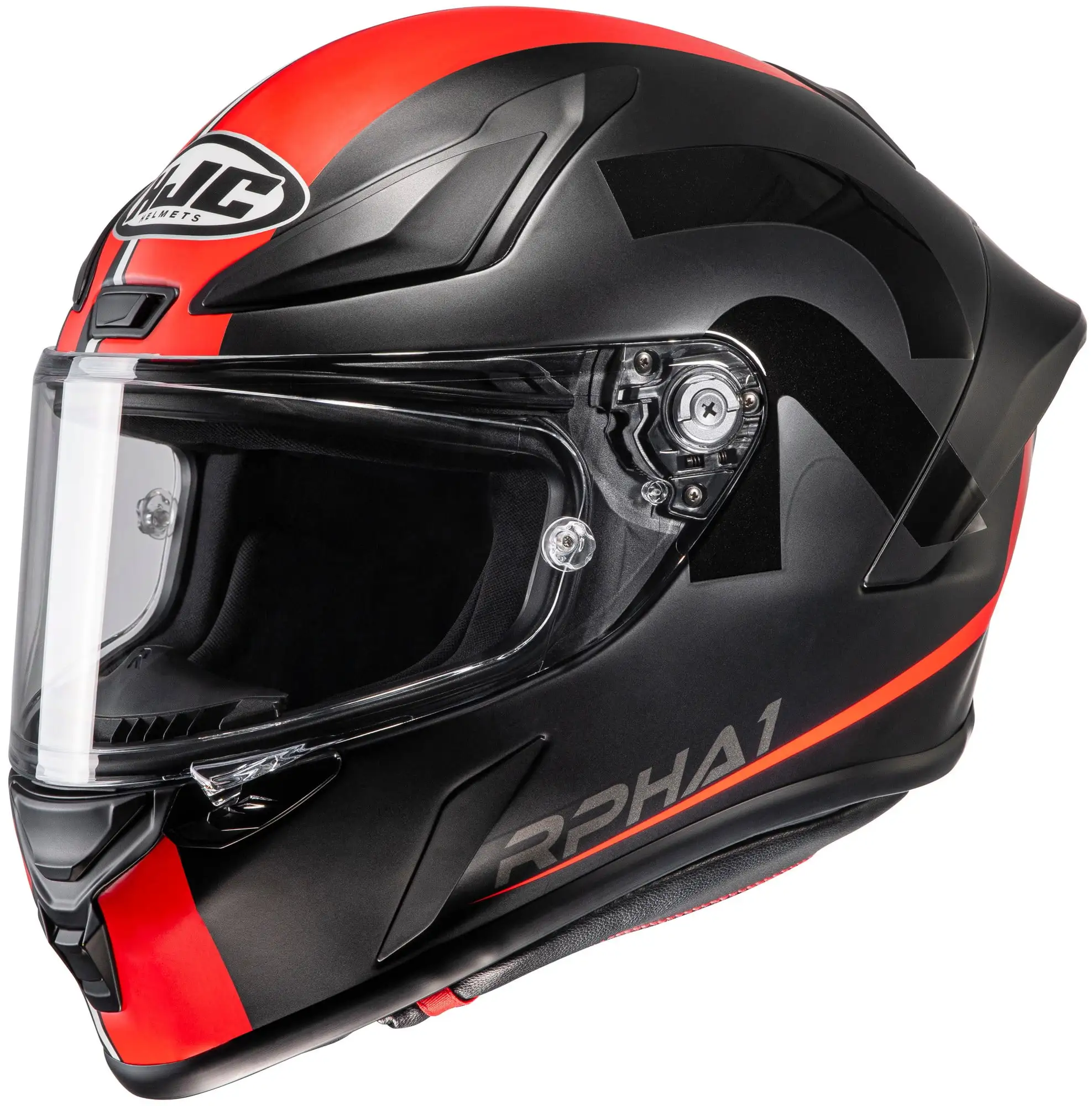 HJC RPHA 1N Senin Helmet Semi-Flat Red (MC-1SF) (XX-Large. Black Semi-Flat Red (MC-1SF)) S HJC Helmets