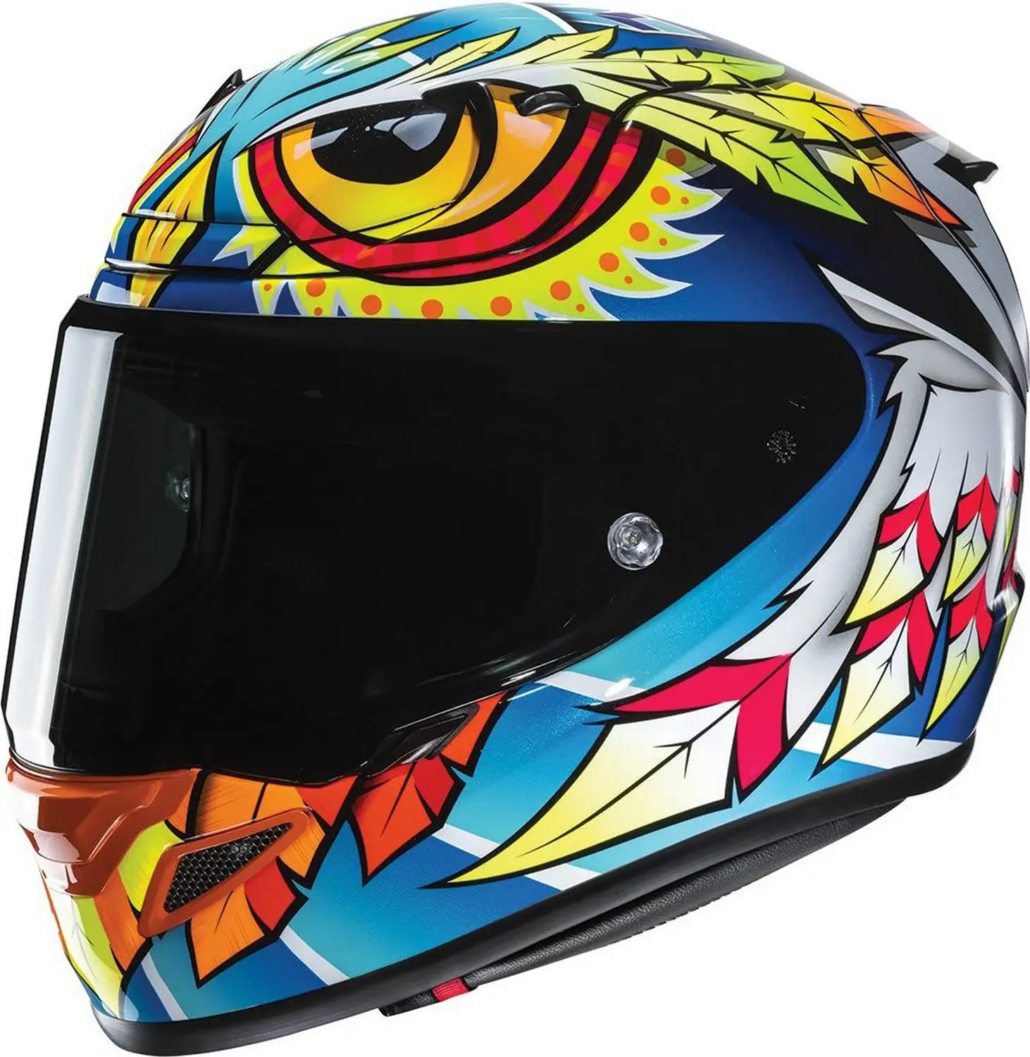 HJC Rpha 12 Spasso Mc-3H Street Motorcycle Helmet - MGW-21078 L HJC Helmets