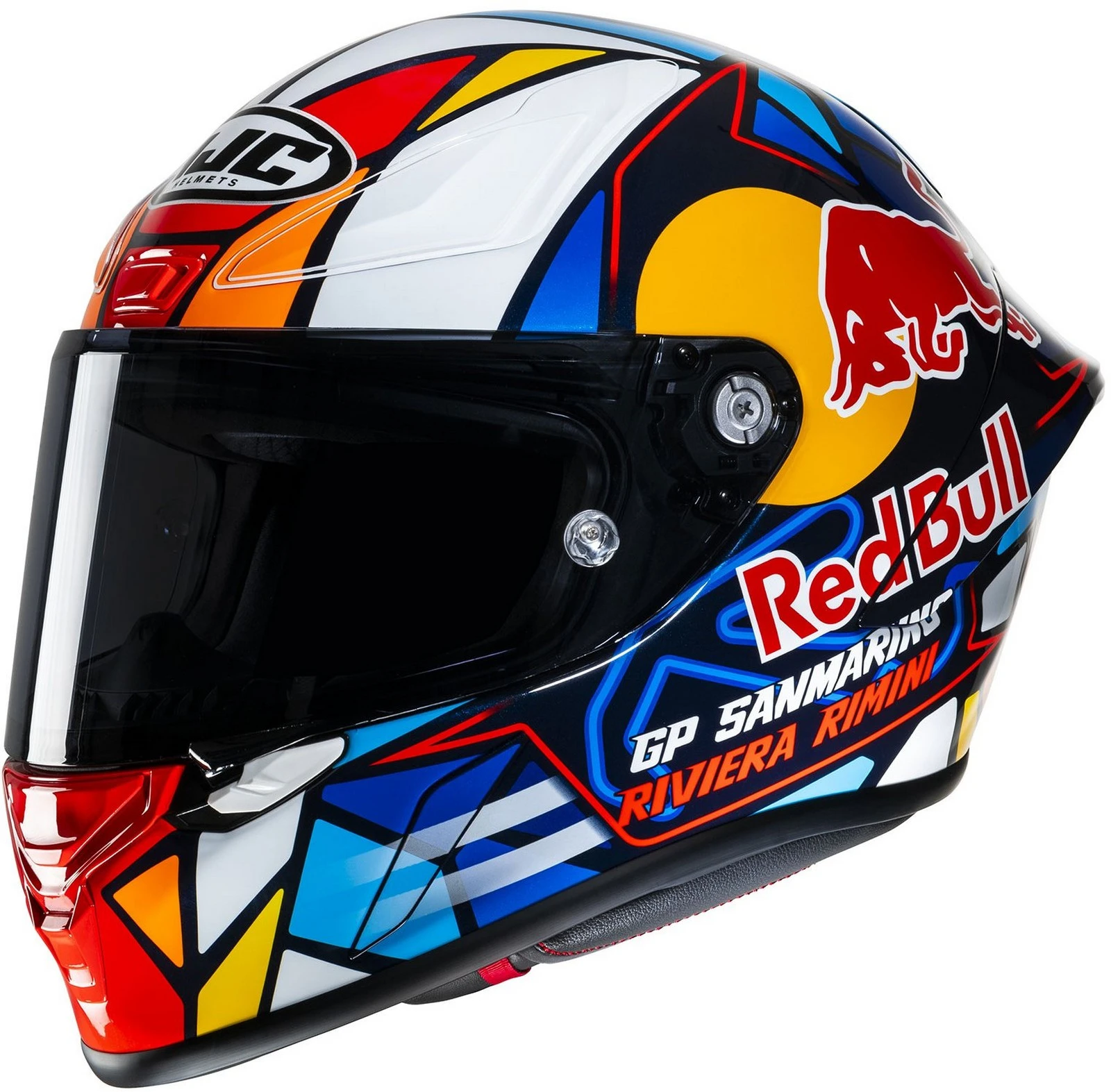 HJC Rpha 1N Street Motorcycle Helmet - Misano Mc-21 / Small HJC Helmets
