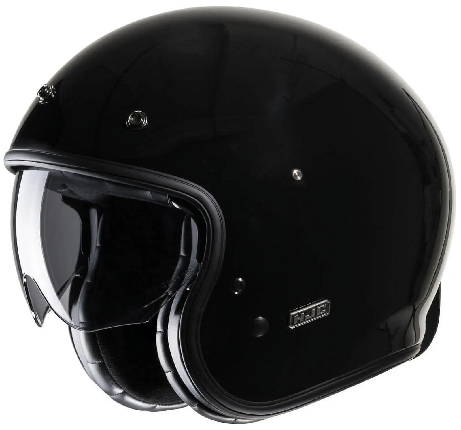 HJC V31 Solid Helmet (Medium. Black) - MGW-21419 Xs HJC Helmets