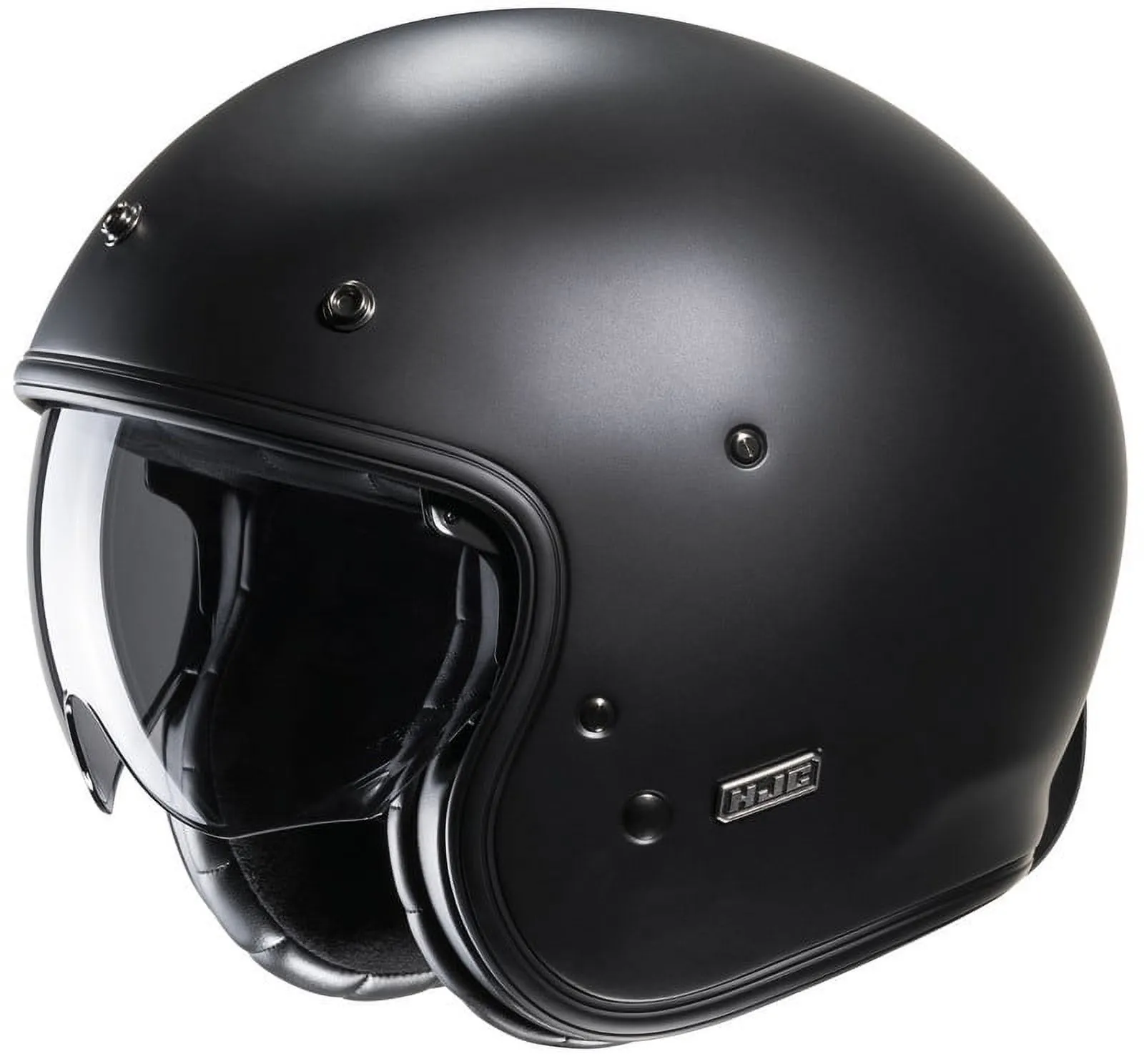 HJC V31 Solid Helmet (X-Large. Semi Flat Black) - MGW-25672 Xs HJC Helmets