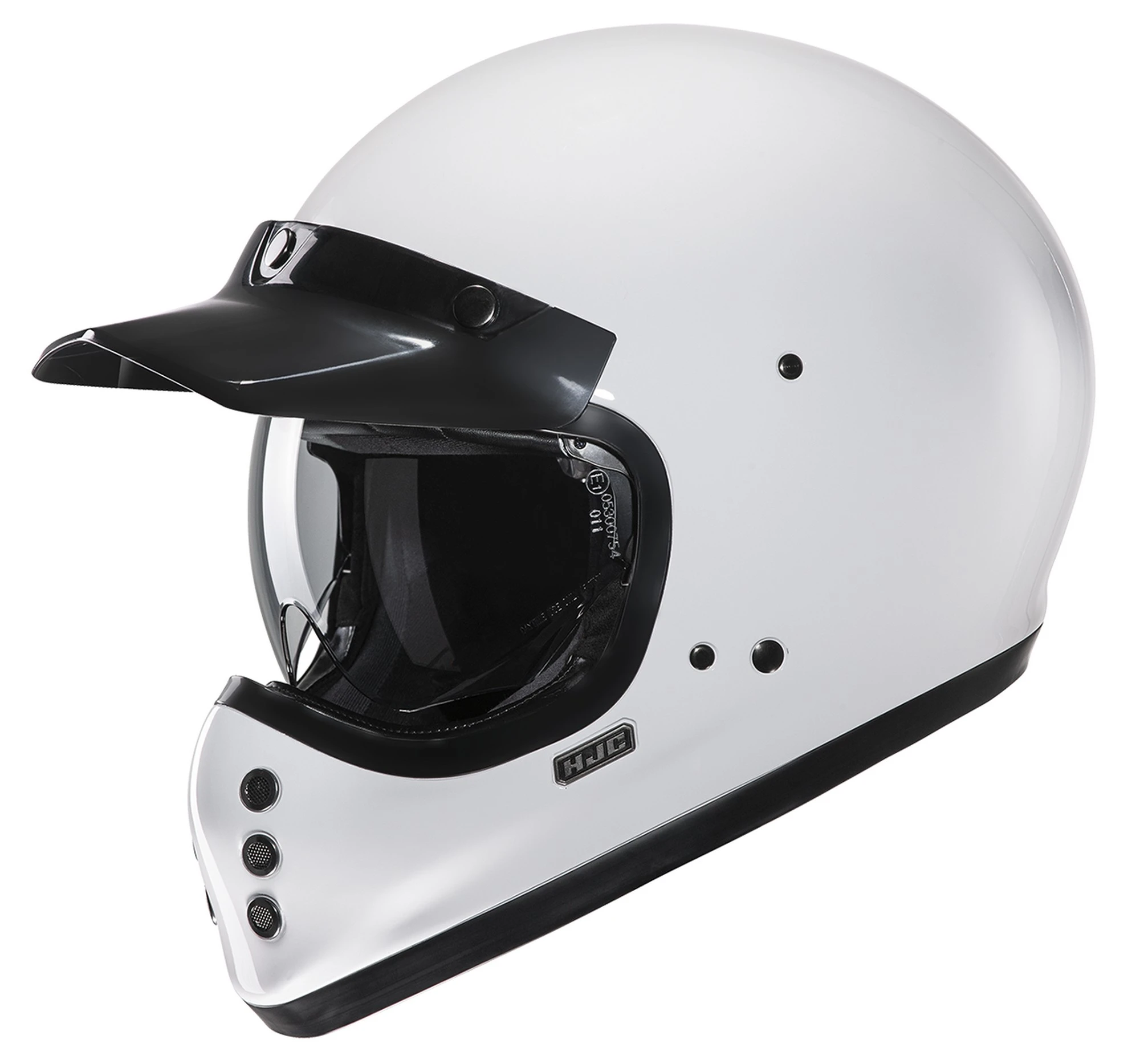HJC V60 White Helmet size Large - MGW-15786 L HJC Helmets