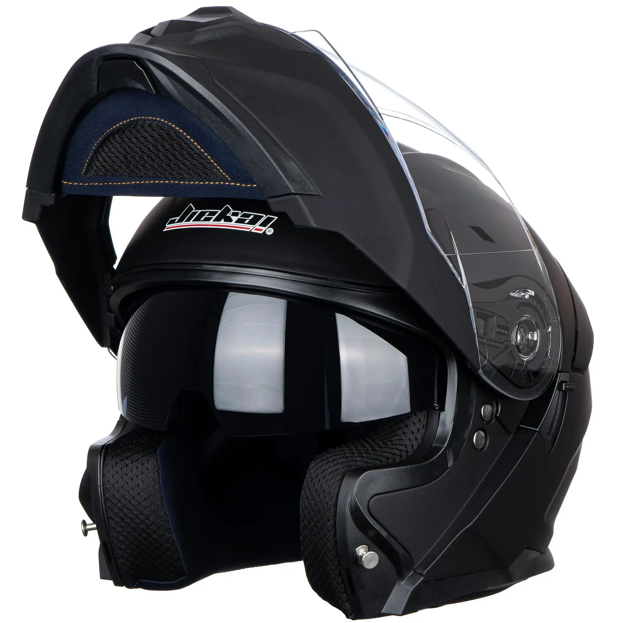 Adult Full Face Motorcycle Helmet Double Visor Flip Street Helmet M Jiekai