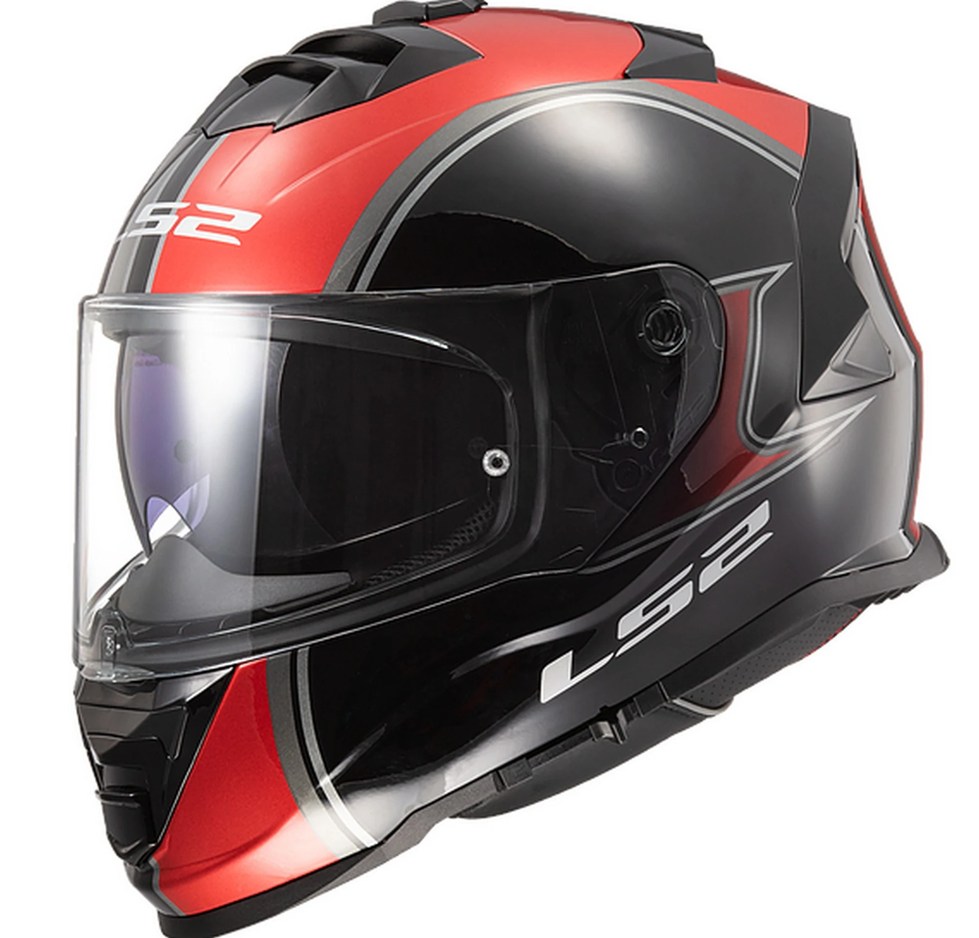 LS2 Assault Paragon Full Face Motorcycle Helmet Metallic Red/Black size Small 3xl LS2 Helmets