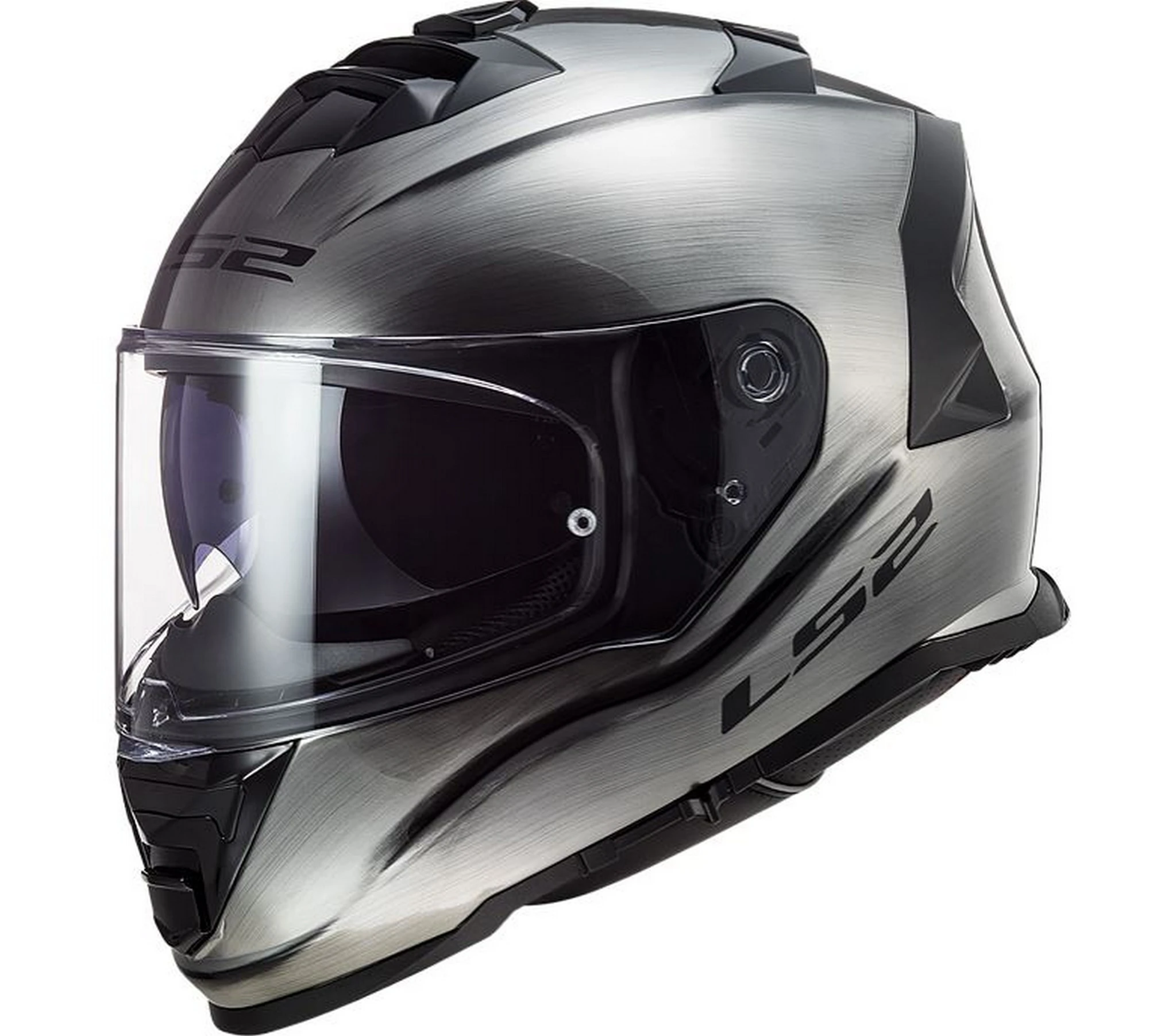 LS2 Assault Solid Gloss Brushed Alloy Helmet size Small - MGW-26169 3xl LS2 Helmets