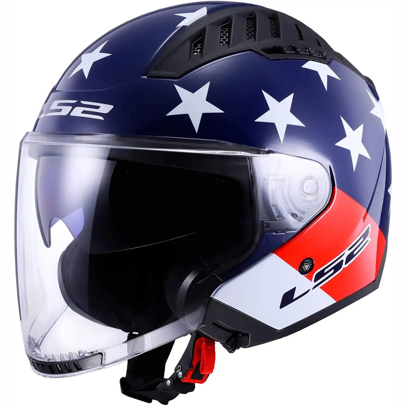 LS2 Copter American Adult Street Motorcycle Helmet - MGW-25842 L LS2 Helmets