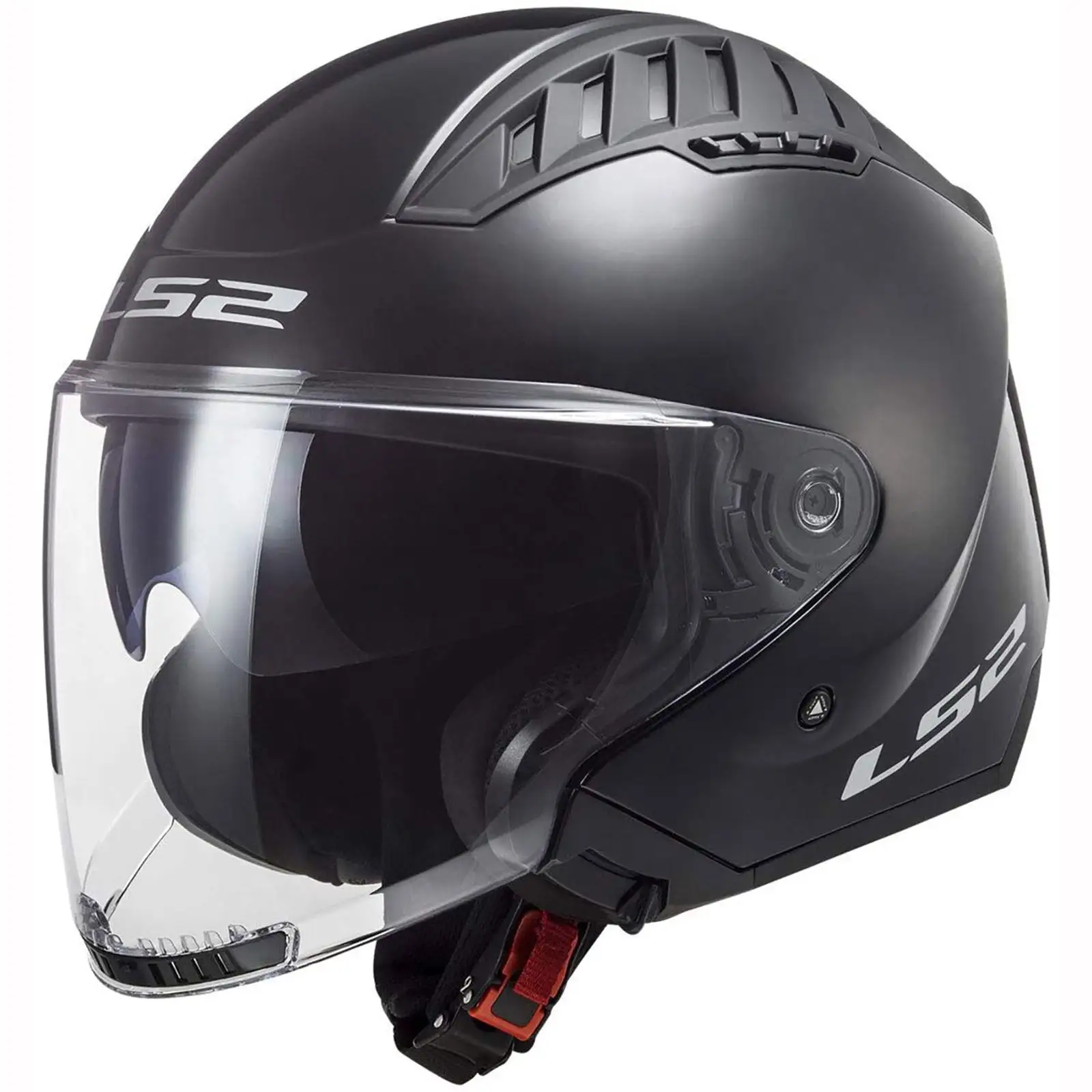 LS2 Copter Solid Gloss Black Helmet size 2X-Large - MGW-27822 2x LS2 Helmets
