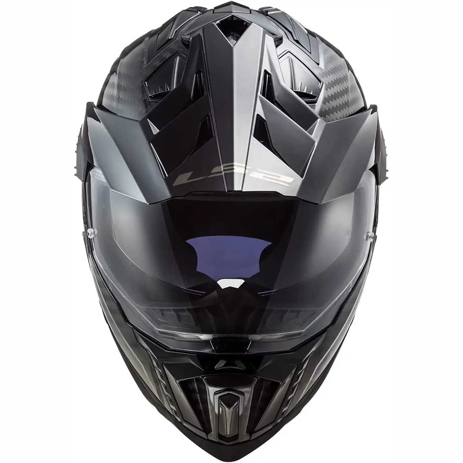 LS2 Explorer C Solid Matte Carbon Helmet size Small - MGW-29744 S LS2 Helmets
