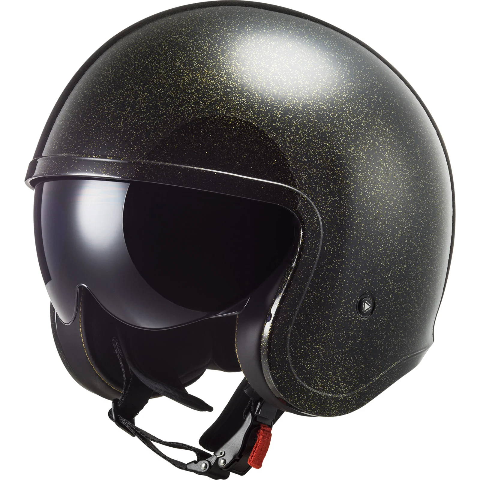 LS2 Spitfire Disco Gold Black Helmet size Small - MGW-32026 S LS2 Helmets