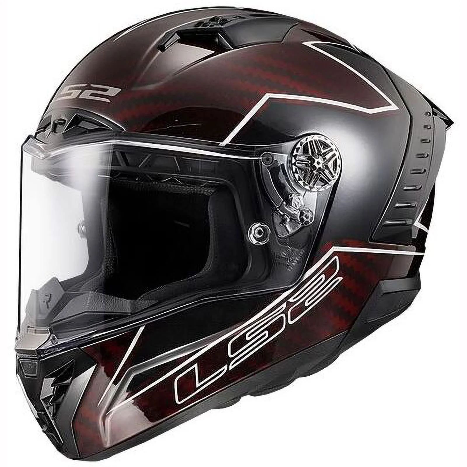 LS2 Thunder C Lightning Red Black Helmet size 2X-Large - MGW-21142 2x LS2 Helmets