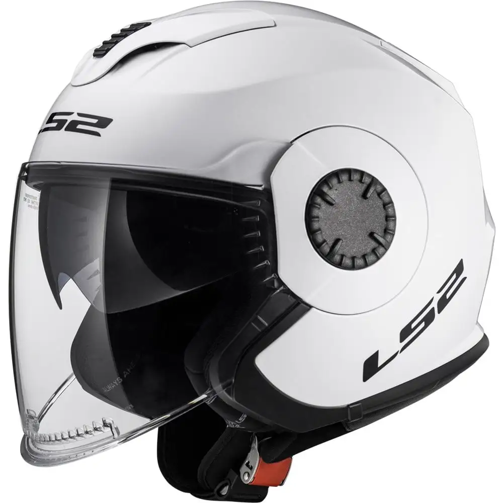 LS2 Verso Solid Gloss White Helmet size Large - MGW-20170 Xs LS2 Helmets