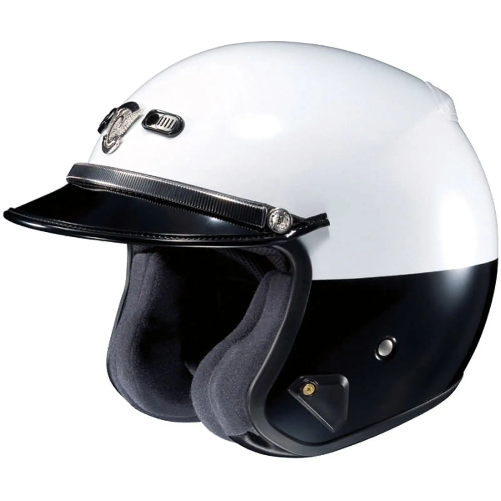 Shoei RJ Platinum LE Low Gloss Helmet (Medium. Black/White) Xs