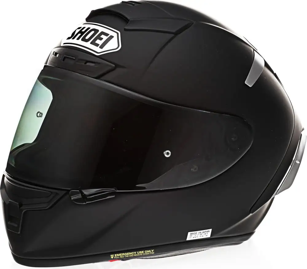 Shoei X-Fourteen Matte Black Full Face Helmet 2X-Large - MGW-30036 S