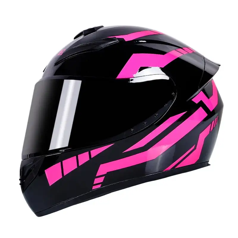 Full Face Motorcycle Helmet Women Motorbike Moped Racing Crash Helmet Lightweight Road Bike Motorcycle Helmet Men A6 M YOSICL