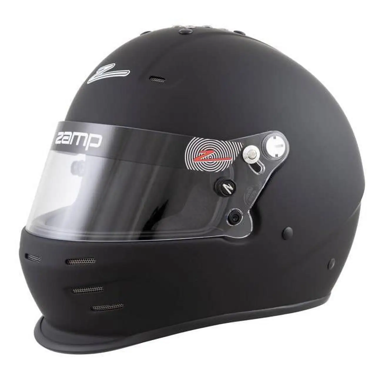 Zamp H76803FXL RZ-36 Helmet - Full Face - Snell SA2020 Flat Black - XL Zamp Racing