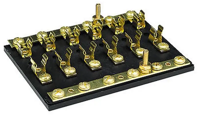 Seachoice 13451 Fuse Terminal Block 6x3-1/4x7/8 Marine Electrical Part