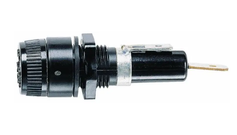 Seachoice 12601 Panel Mount Fuse Holder 12V Marine Electrical Part
