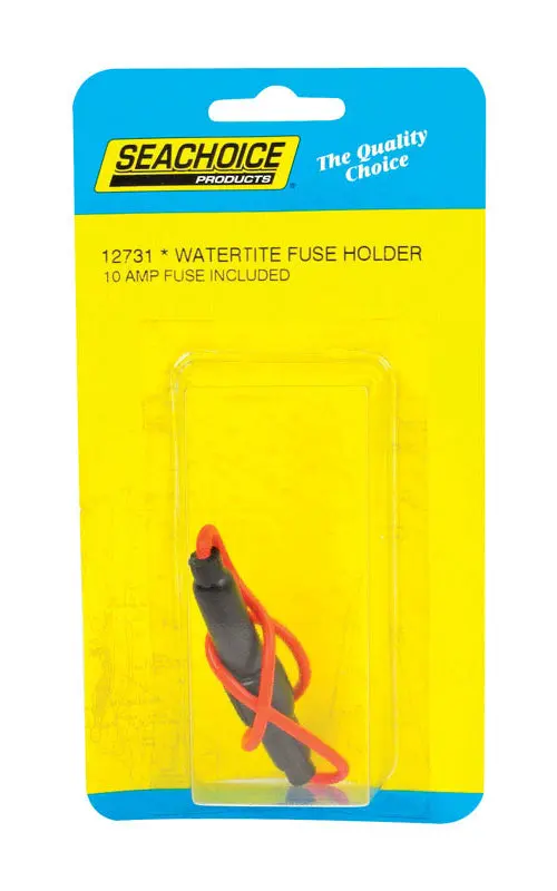 Seachoice 12731 Watertight Fuse Holder 10 Amp Marine Electrical Accessory