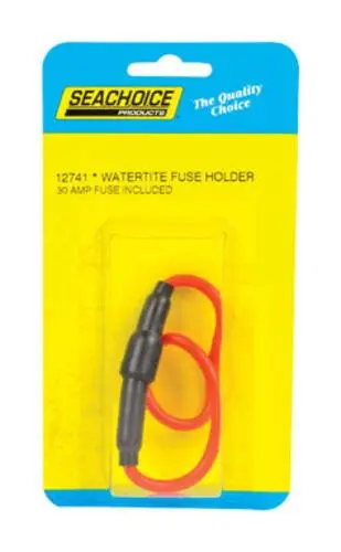 Seachoice 12741 Watertight Fuse Holder 30 Amp Marine Electrical Component