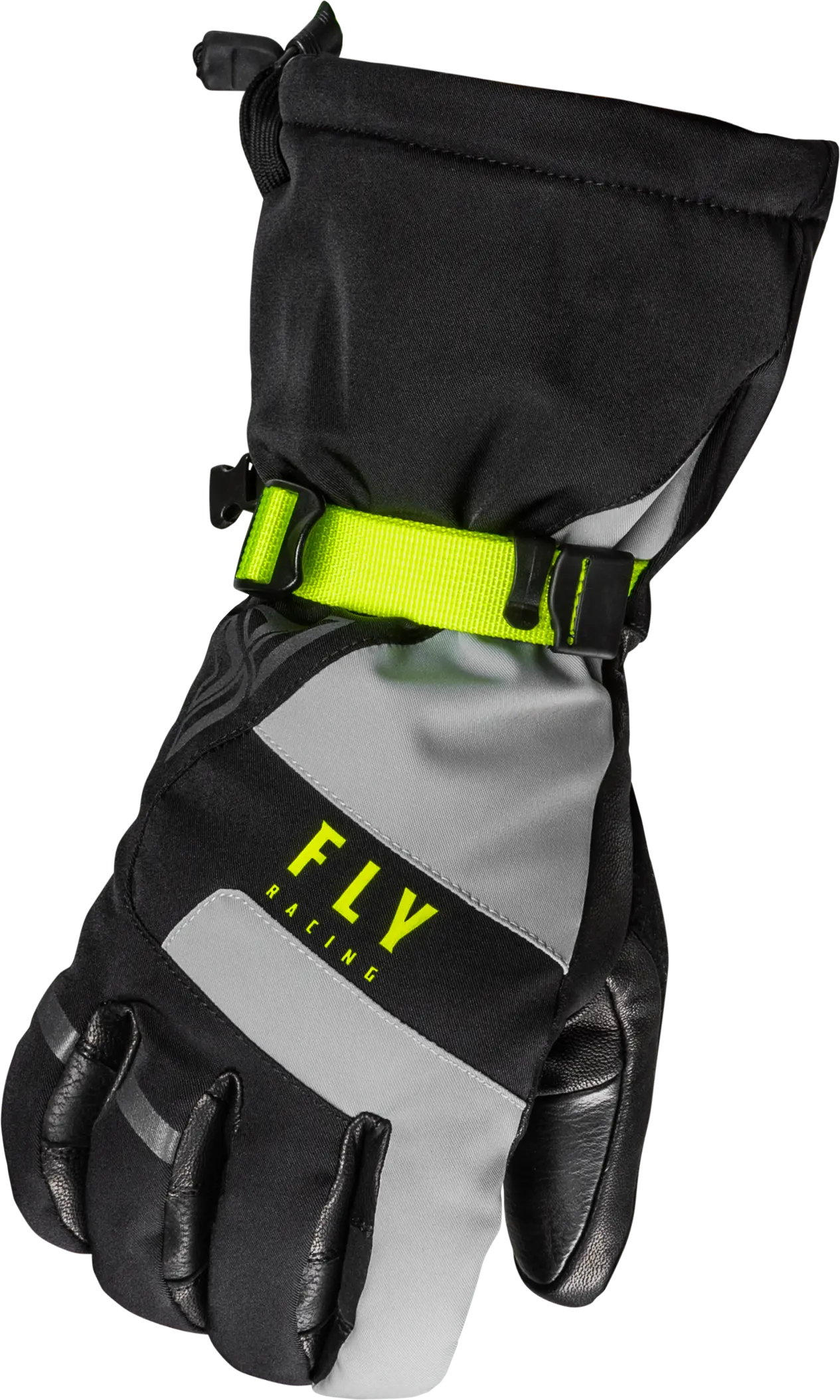 Fly Racing Highland Gloves (Large. Gray/Hi-Vis) - MGW-4736