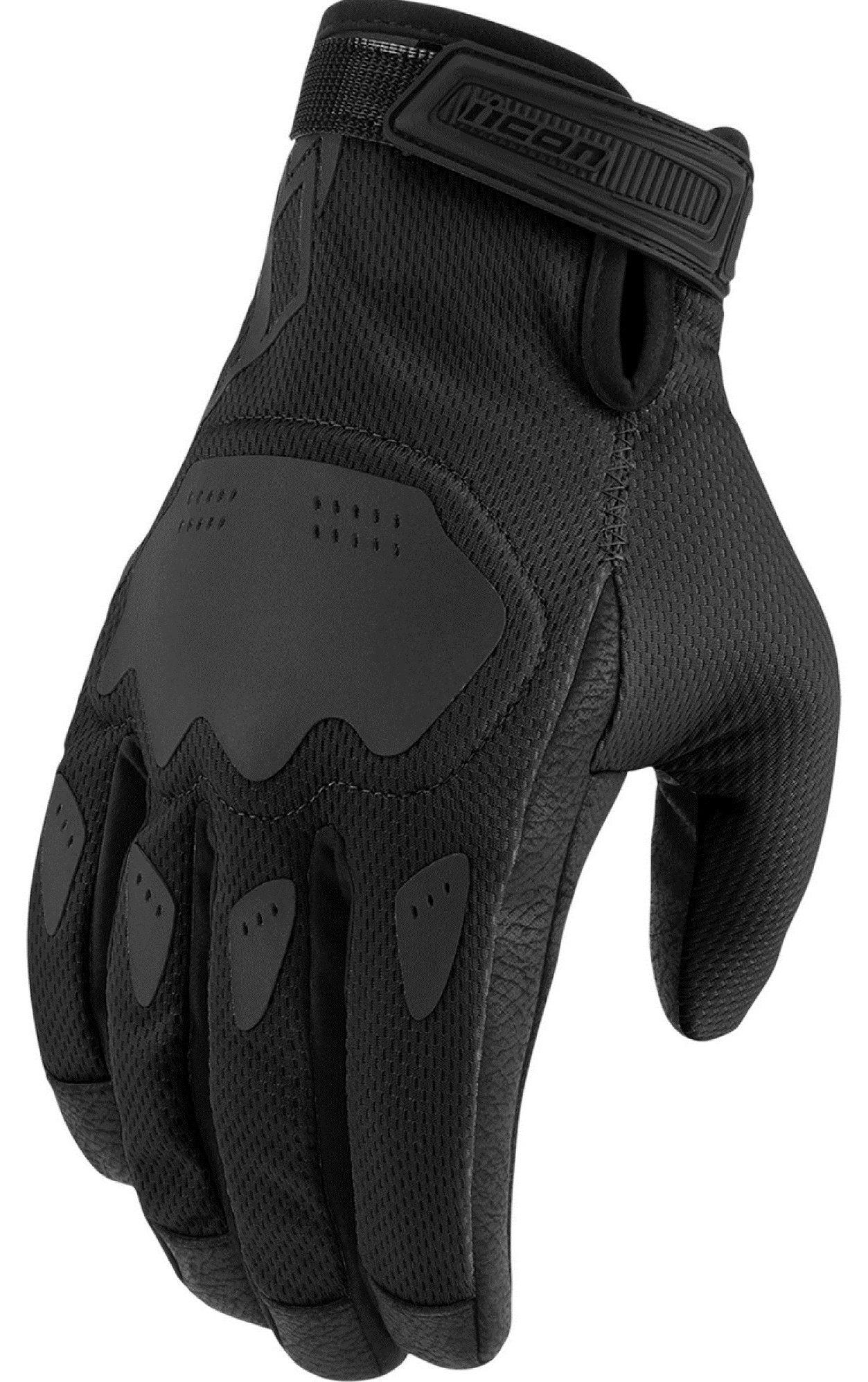 Icon Hooligan CE Mens Textile Motorcycle Gloves Black XL - MGW-18064 3xl