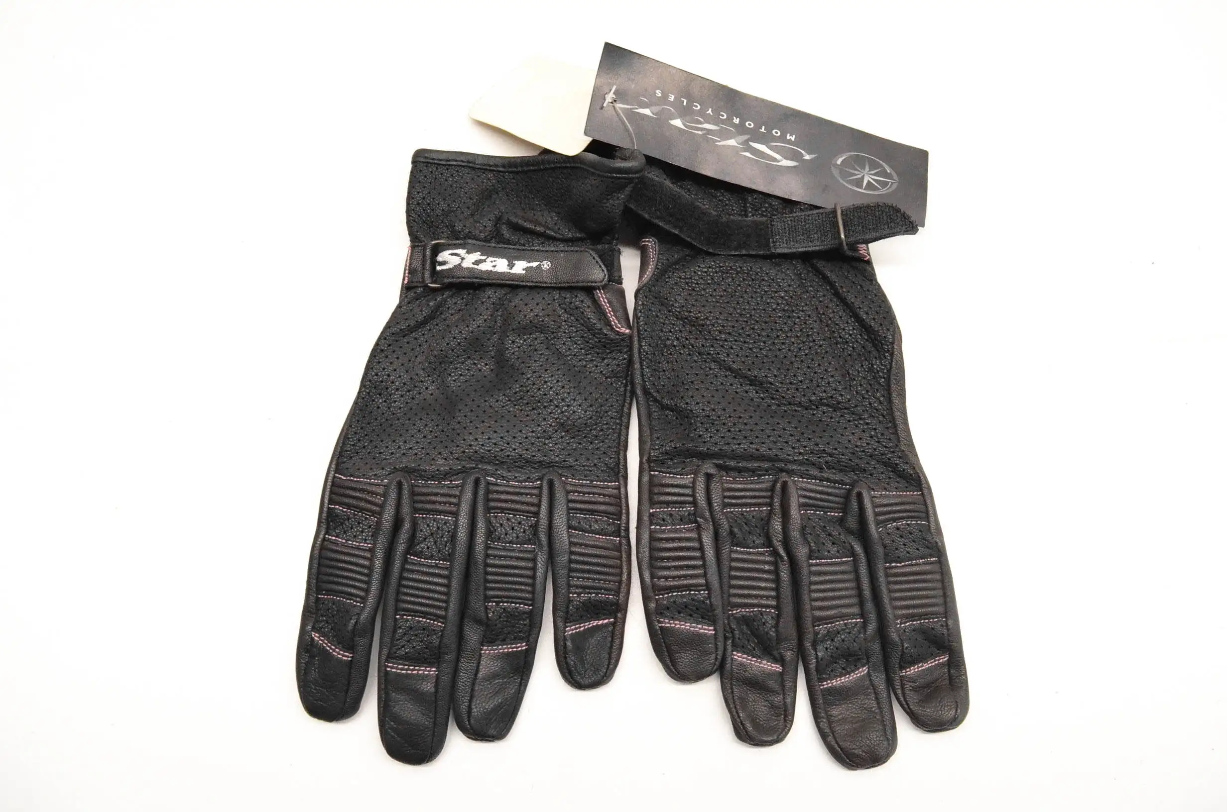 New OEM Yamaha STW-08GLP-BK-XX Women Leather Glove NOS - MGW-5045