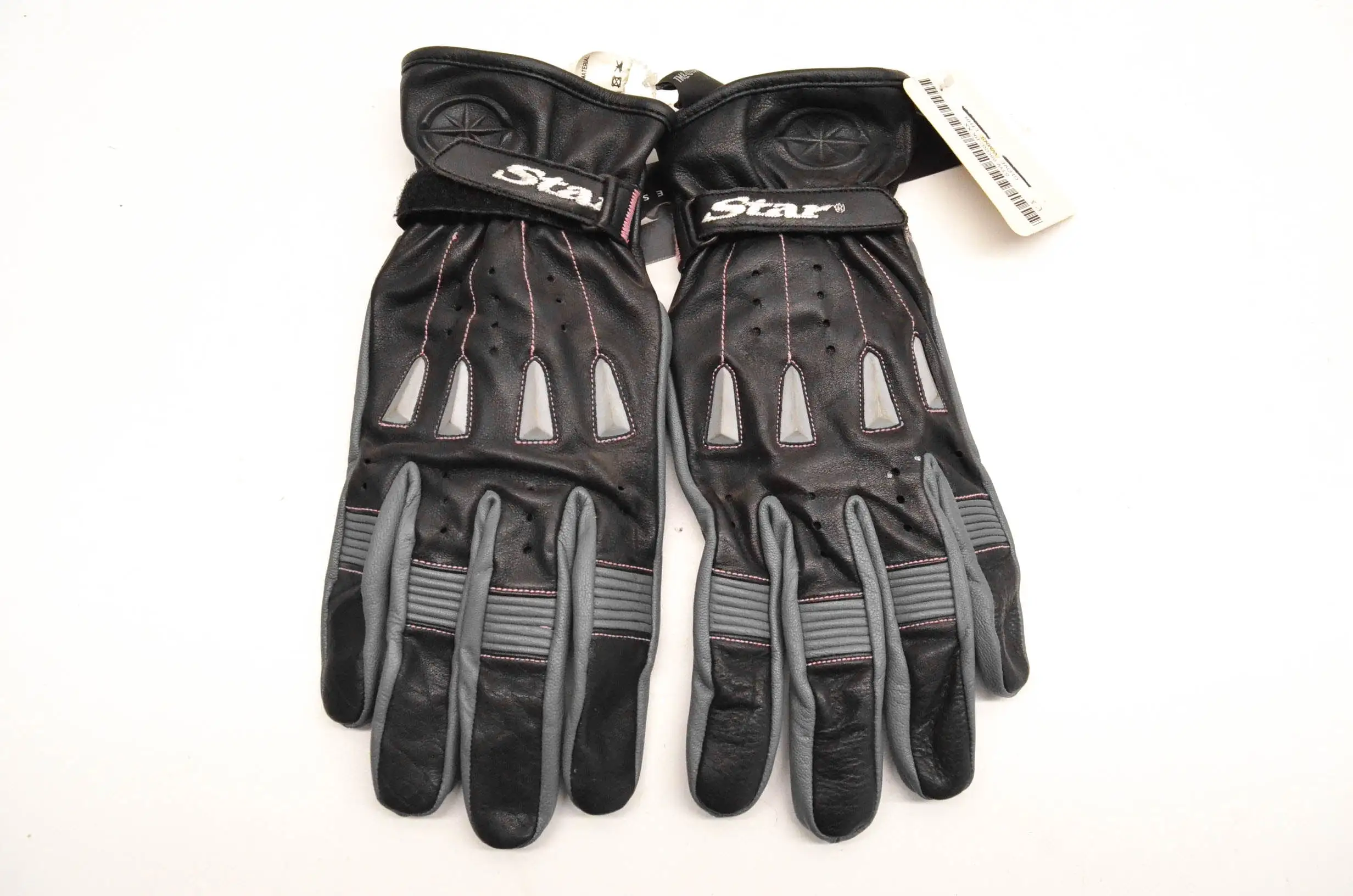 New OEM Yamaha STW-08GSC-BK-XX women Leather Glove NOS - MGW-5053