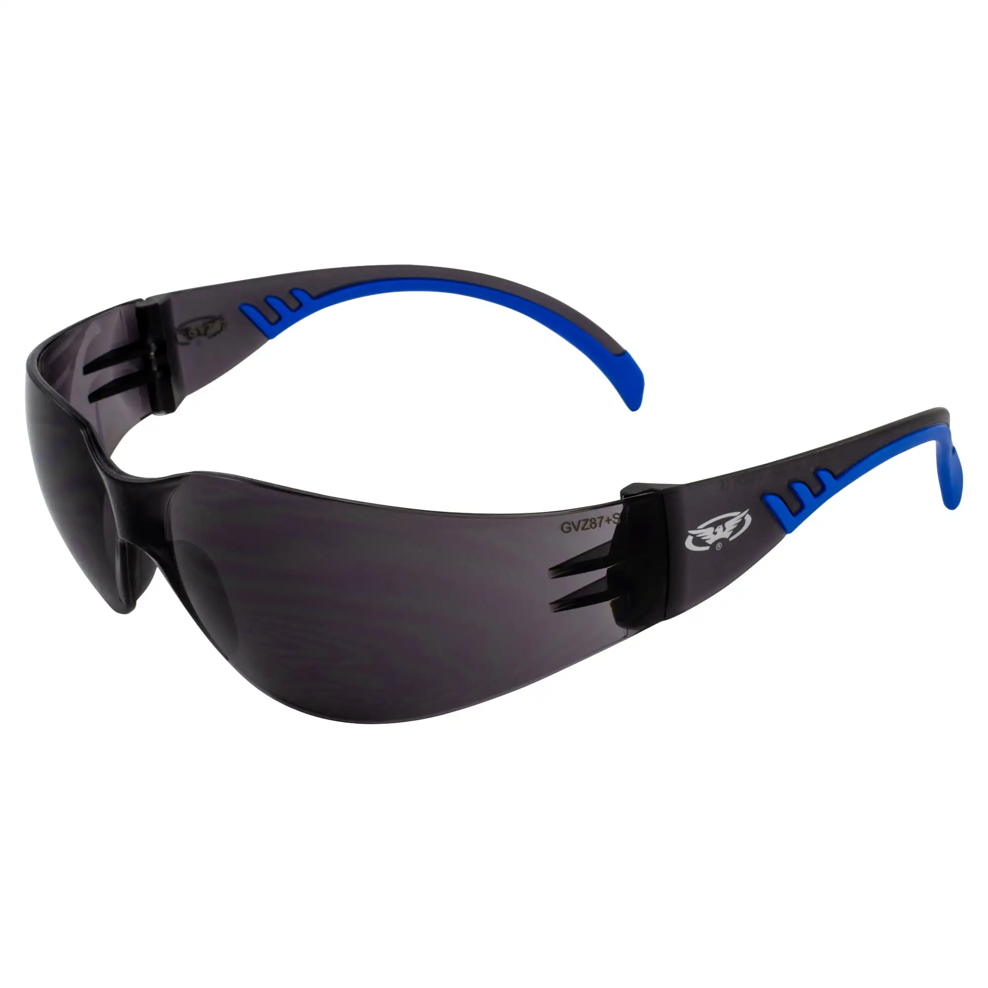 Global Vision Flyz One-Piece Lens Motorcycle Safety Wraparound Sunglasses ANSI Z87.1 Shatterproof Polycarbonate Lenses UV4...