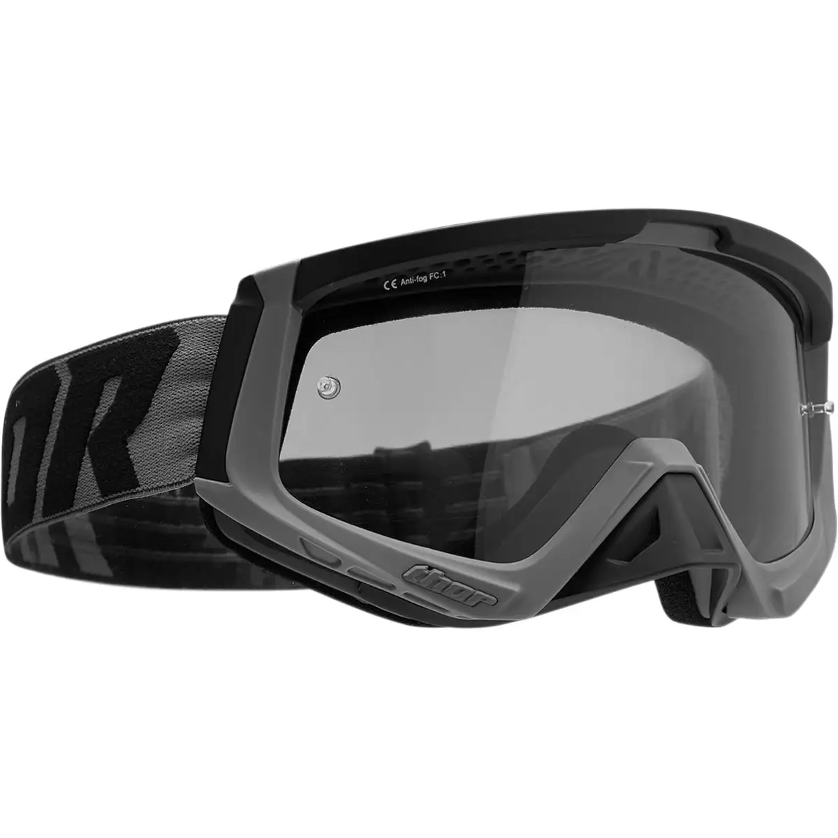 Thor Sniper MX Offroad Goggles Gray/Black - MGW-21793