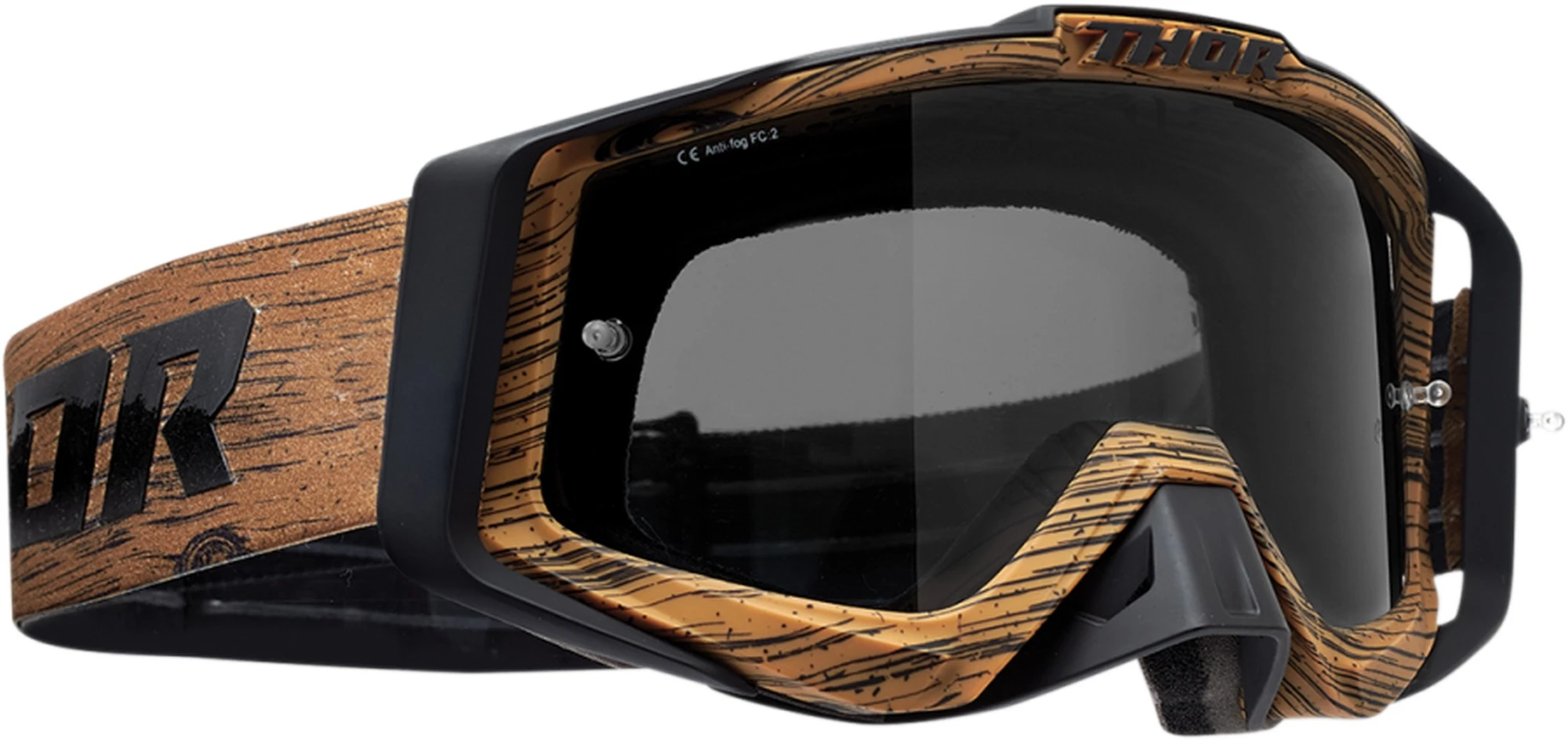 Thor Sniper Pro Woody MX Offroad Goggles Brown - MGW-24930