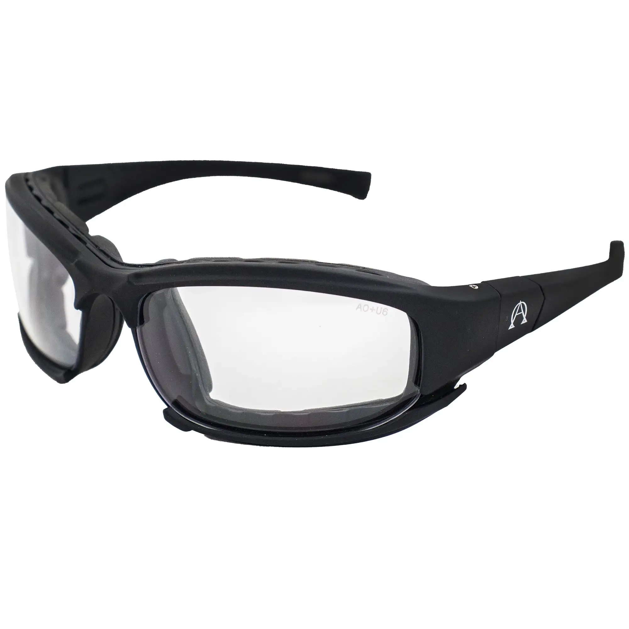 Alpha Omega 3 Photochromic Motorcycle Sunglasses Foam Padded Riding Safety Glasses Z87.1 Convertible to Goggles Men or Wom...