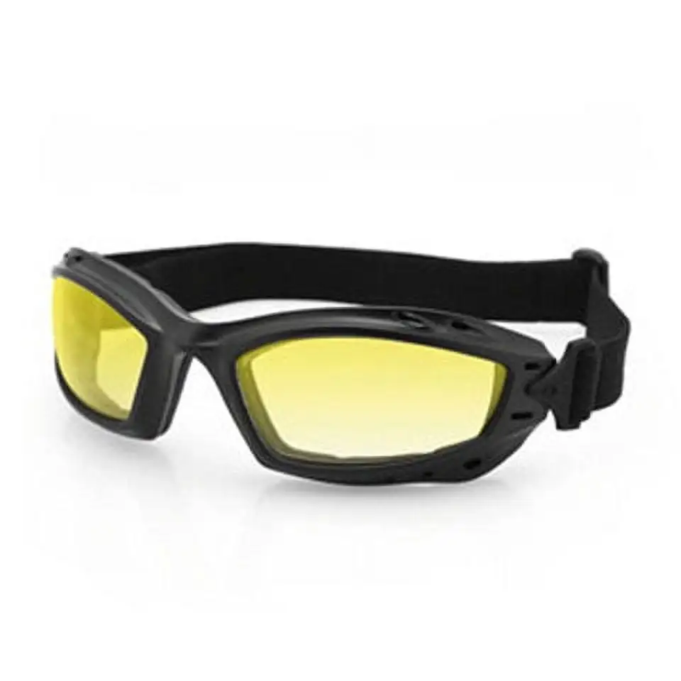 Balboa Manufacturing Bobster Bala Anti Fog Goggles. Matte Black/Yellow