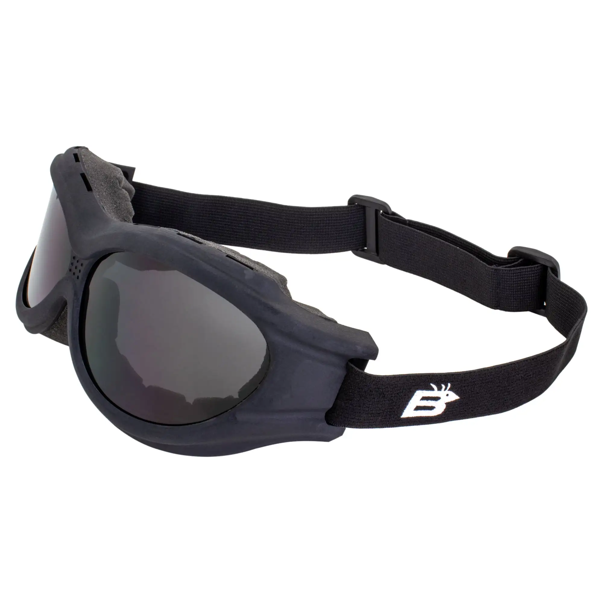 big ben motorcycle goggles smoke lense fit over glasses - MGW-2994 Birdz