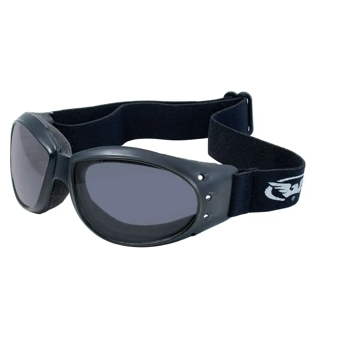 Global Vision Deluxe Eliminator Goggles (Black Frame/Smoke Lens)