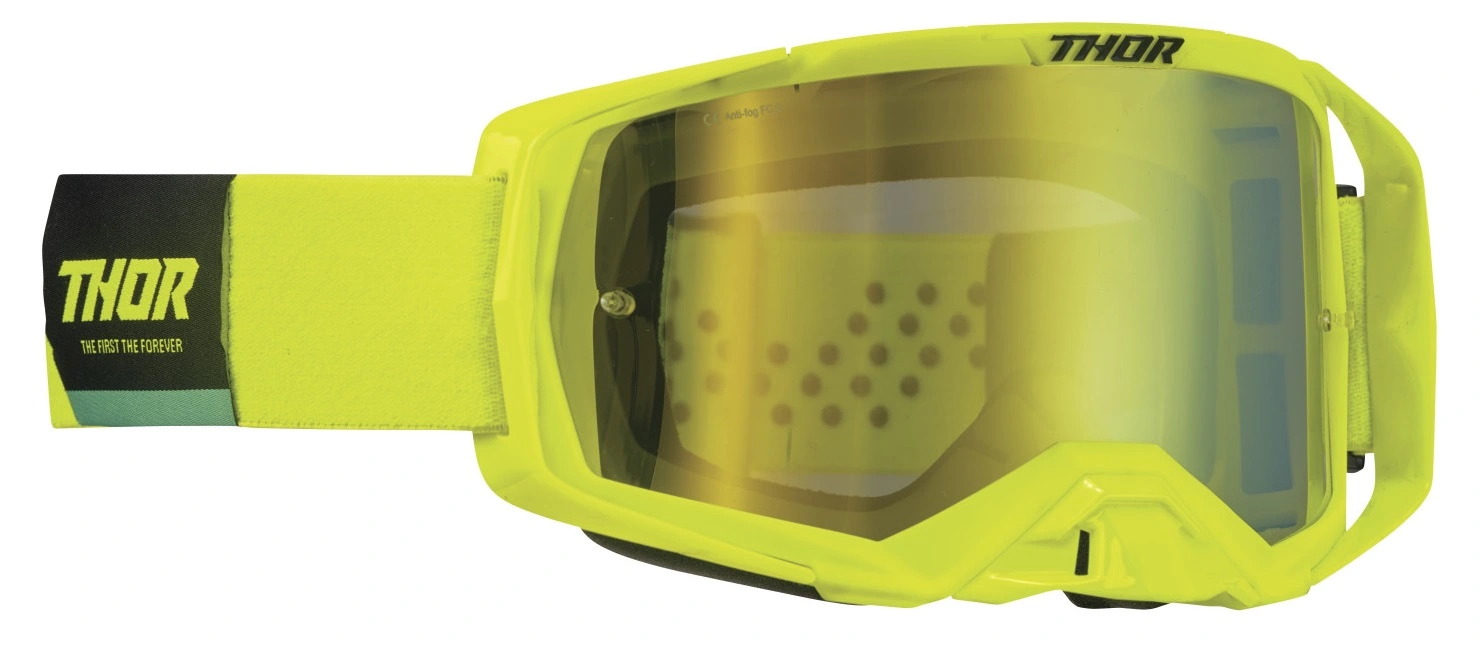 Thor Activate MX Offroad Goggles w/Mirror Lens Acid/Black - MGW-23248