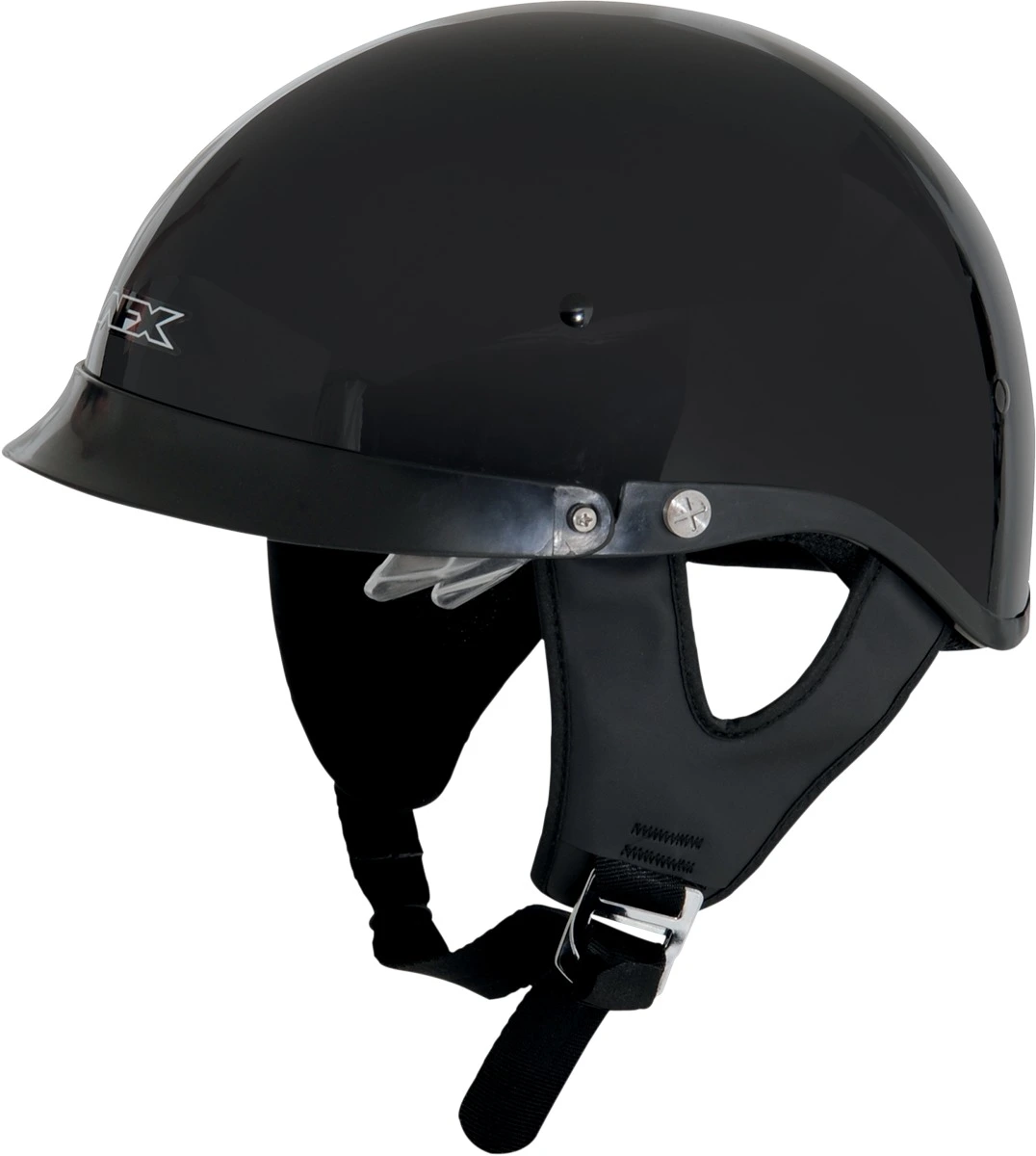 FX-200 Unisex-Adult Half-Size-Helmet-Style Helmet (Black. Medium) AFX
