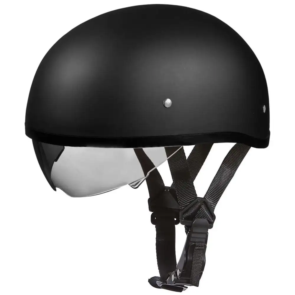 Daytona Helments Skull Cap Adult 1/2 Shell Motorcycle Safety Gear S Daytona Helmets