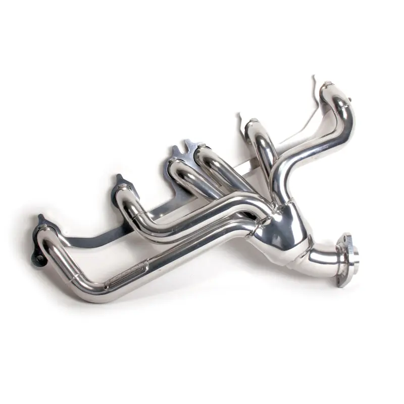 BBK 91-99 Jeep 4.0L Short Tuned Length Header Silver Ceramic Performance Exhaust