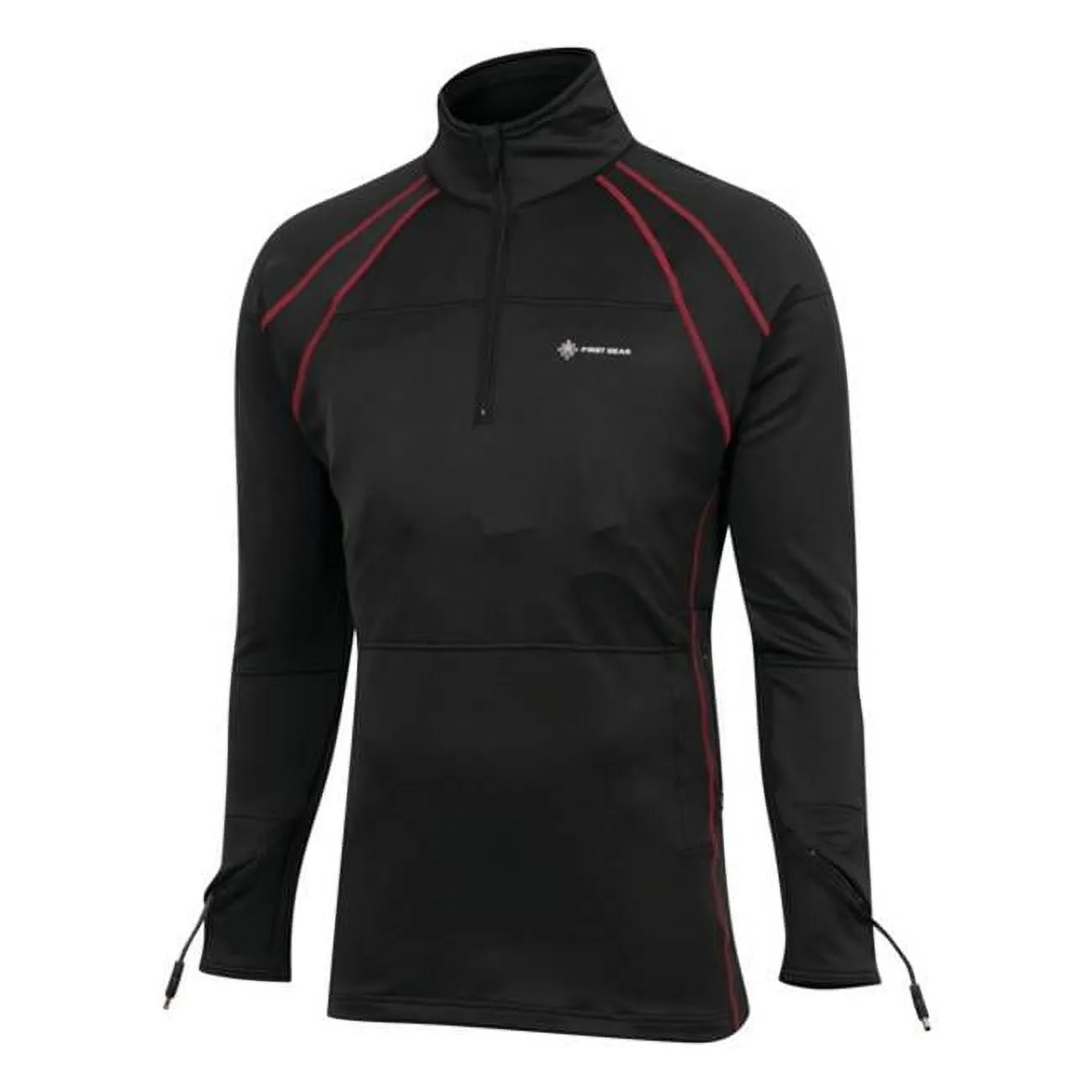 First Gear 12V Mens Heated Layer T-Shirt. Black - 2XL - MGW-12695 L
