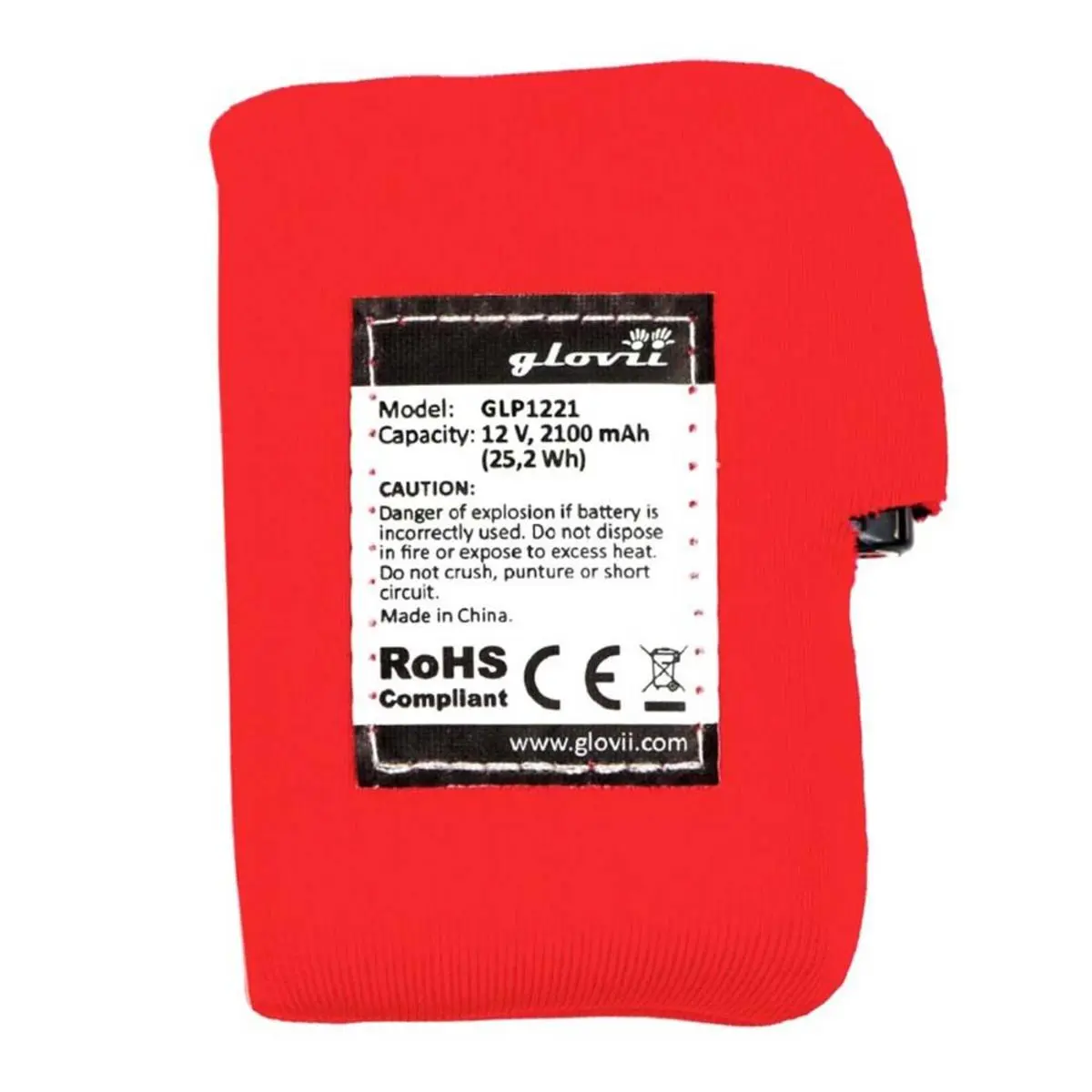 Glovii GLP1121 Battery Heated Motorcycle Gloves GDB - MGW-2592